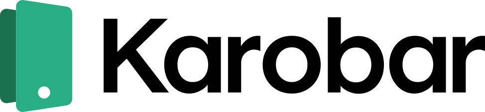 Logo for karobar